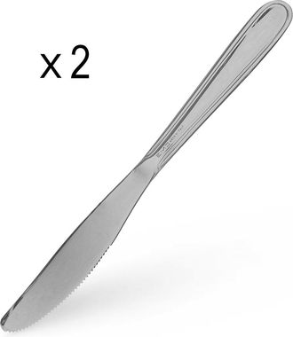 eMe Set coltelli City In acciaio inox, 2 pezzi
