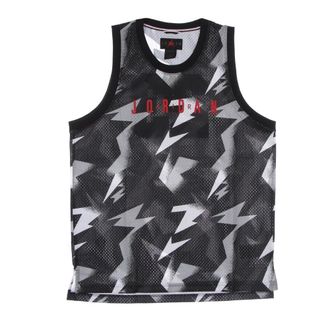 Nike Jordan Sportswear, male, Black, Size: XL Basketball Tank Top All Over Print