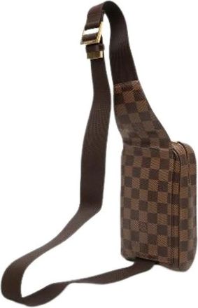 Louis Vuitton Pre-owned Geronimos - Dames - Vintage Schoudertas - Bruin - ONE Size - Vintage
