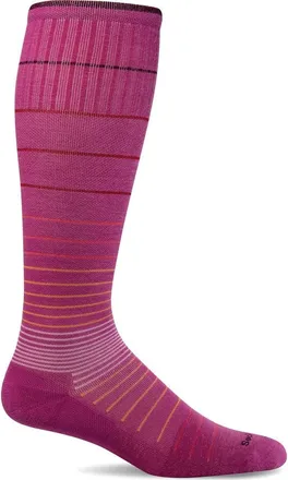 Sockwell Circulator Compression Socks in Raspberry at Nordstrom, Size Medium/large
