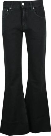 Department Five Flared Jeans - Dames - Flared Jeans - Zwart - W30 - Katoen - Jeans