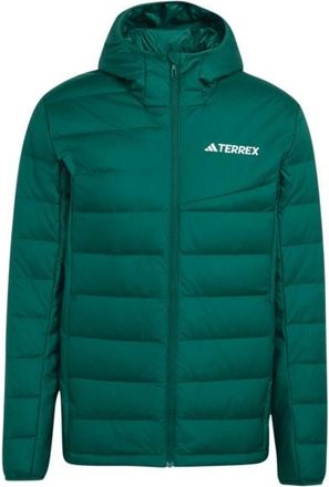 ADIDAS TERREX Terrex Multi Light Down Climawarm Hooded Daunenjacke f&uuml;r Herren | gr&uuml;n/t&uuml;rkis