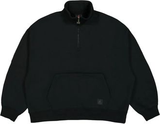 Nike Jordan Flight Fleece Quarter-Zip Top - Dames - Sportshirts - Zwart - S - Fitness