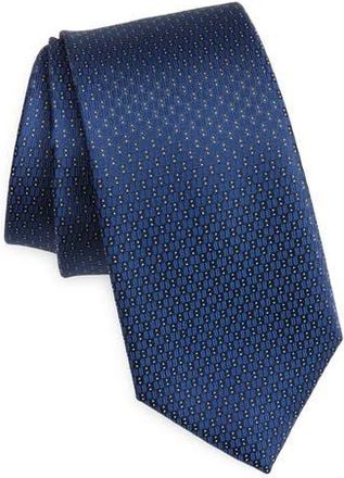 Calvin Klein Emmett Microgeometric Tie in Navy at Nordstrom Rack
