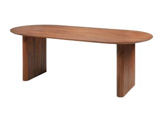 Vente-Unique Mesa de comedor para 8 personas de madera de mango - Natural - BALIMELA