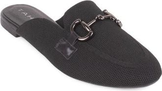 Elie Tahari Augustine Bit Loafer Mule in Black/black at Nordstrom, Size 8.5