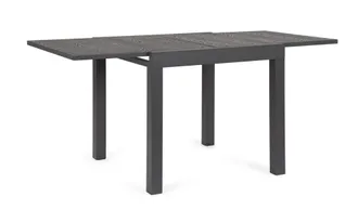 BIZZOTTO Mesa en aluminio 80/160X80 Antracita