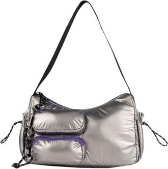 Munich Glossy Shoulder - Dames - Schoudertassen - Grijs - ONE Size - Tassen