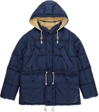 Fortela Hickory Padded Anorak Jacket in Blue at Nordstrom, Size Xx-Large