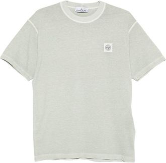 Stone Island Lught Green Short-Sleeved T-Shirt