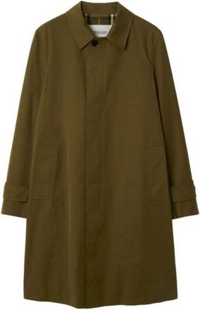 Burberry Cotton Gabardine Car Coat, Brand Size 44 ( US Size 34 )
