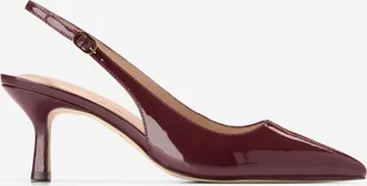 Cole Haan Womens Hansell Sling Back Pumps - Red Size 5.5