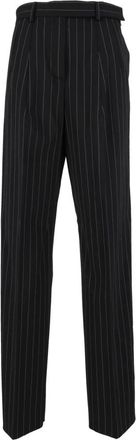 Sportmax Pantalones rectos Editta - Trousers - Mujer - Negro - 2XS