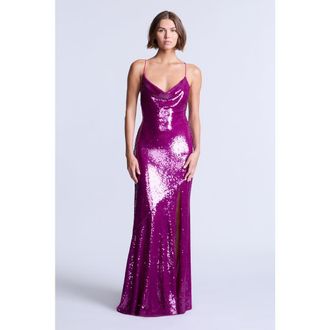 BCBGeneration Kimberly Gown in Fuchsia at Nordstrom, Size 12