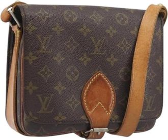 Louis Vuitton Pre-owned Vintage Monogram Schoudertas - Dames - Vintage Schoudertas - Bruin - ONE Size - Vintage