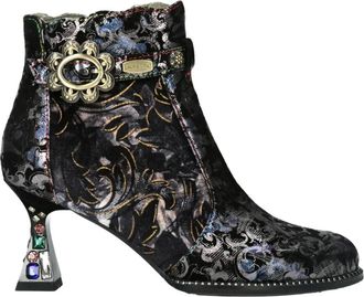 Laura Vita Oliveo 30 Enkellaars - Dames - Schoenen - Veelkleurig - Maat: 40 EU Leer