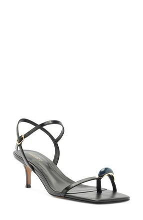 Arezzo Sofia Ankle Strap Sandal in Black at Nordstrom, Size 9.5