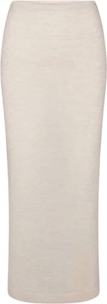 &Eacute;terne Emma cashmere skirt - women - Cashmere - XL/XXL - Neutrals