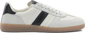 Tom Ford Witte Sneakers voor Mannen Aw 25 - Heren - Sneakers - Wit - 41 EU - Leer - Schoenen
