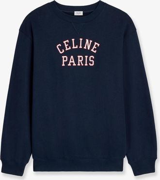 Celine Maglia in cotone con logo lettering frontale - CELINE - gender_Man
