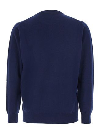 KANGRA 100% Cashmere Sweater - Navy