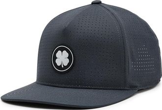 Black Clover Cyprus 3 Snapback Adjustable Hat Baseball Caps Charcoal/Silver, Polyester/Spandex