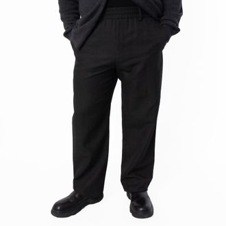 Burberry Wool Linen Blend Trousers, Size X-Small