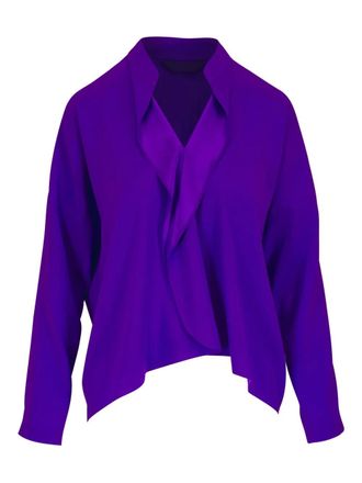 Zero + Maria Cornejo Fin Gaban blouse - Purple