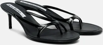 Acne Studios 60 patent leather sandals