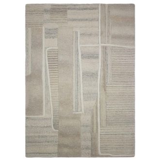 Flair Rugs Alfombra de lana beige 140x200cm
