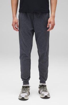 Reigning Champ Recovery Brushed Jersey Joggers in Heather Navy at Nordstrom Rack, Size X-Large