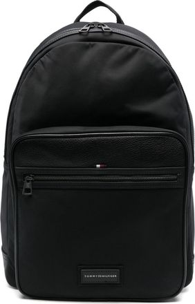 Tommy Hilfiger Zaino con applicazione - Nero