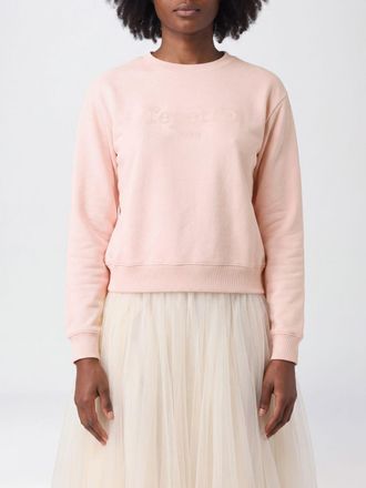 Repetto Felpa girocollo in puro cotone con logo ricamato