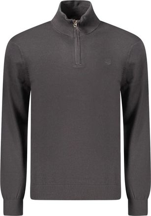 Timberland Williams River 1/4 Zip Sweater - Heren - Sweatshirts & Hoodies - Zwart - Maat: XL Katoen