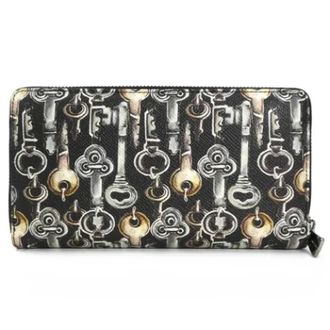 Dolce & Gabbana Pre-owned Wallets, unisex, Black, Size: ONE SIZE Pre-owned Leather Wallet