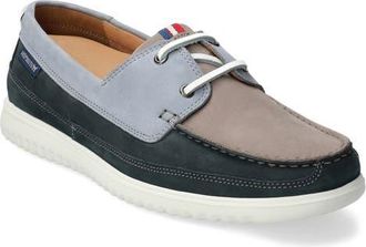 Mephisto Trevis Boat Shoe in Deep Blue Mix at Nordstrom, Size 10.5