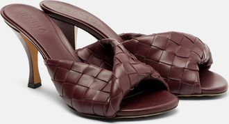 Bottega Veneta Mules Blink de piel Intrecciato