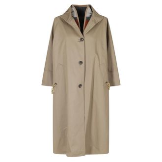 Bazar Deluxe Dames, Mantels, Beige, Maat: XS Wol