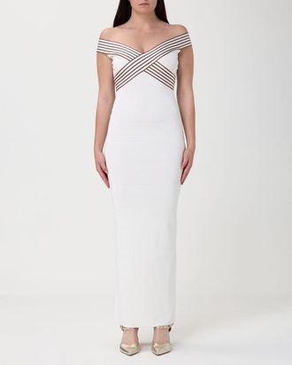 Elisabetta Franchi Abito midi Elisabetta Franchi in viscosa stretch