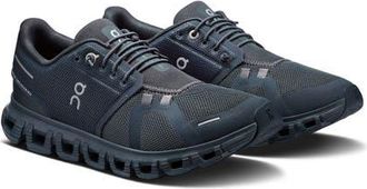 On Cloud 6 Sneaker in Navy/Stone at Nordstrom, Size 6.5