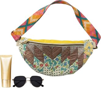 Generic Quilted Bag - Vintage Lightweight Adjustable Strap,Travel Shoulder Bag Sling Purse | for Daily Outdoor Climbing Cycling Fishing Sports Camping Travel 