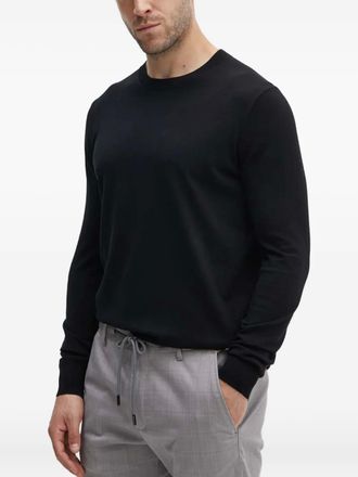 Karl Lagerfeld round-neck top - men - Fabric - M - Black