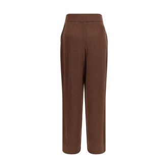 Brunello Cucinelli Cashmere-Blend Trousers - Brown