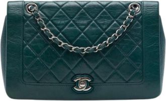 Chanel Pre-owned Bi Vintage Shoulder Bag - - Pre-owned - Donna - Verde - ONE SIZE