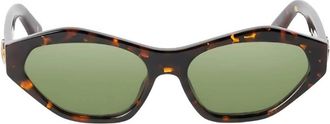 Off-white KENT Green Oval Unisex Sunglasses OERI13H 6055 56