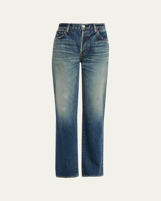 Moussy Vintage Arborwood Straight Leg Jeans