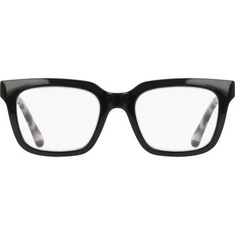 Cole Haan 51mm Square Reading Glasses in Black at Nordstrom Rack, Size +1.50