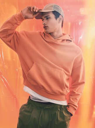 Djab Mens Heavy French terry hoodie DJAB 101 Oversized fit