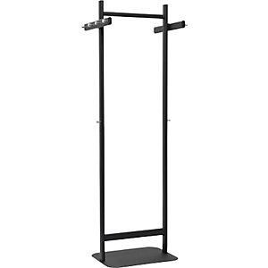 Maul Perchero Salsa Altura 1720 Mm 10 Ganchos Negro Mate