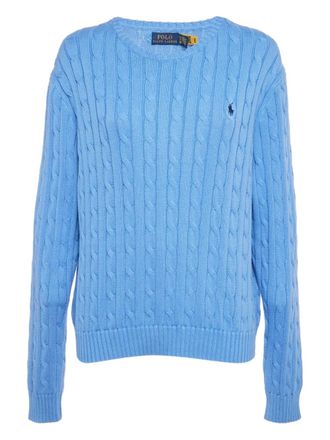 Ralph Lauren cable knit sweater - Blue